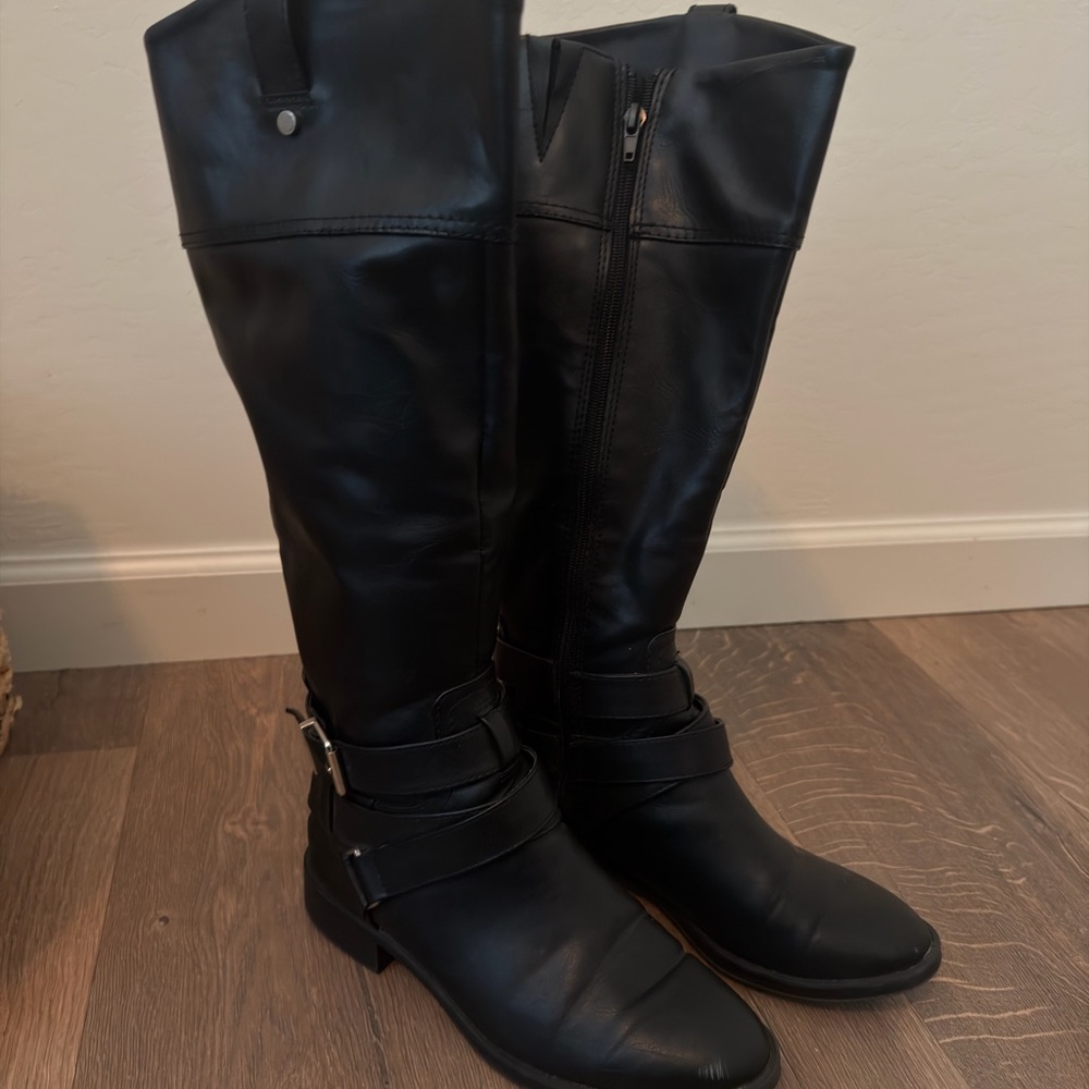 Black Women's Riding Boots